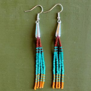 Fringe earrings